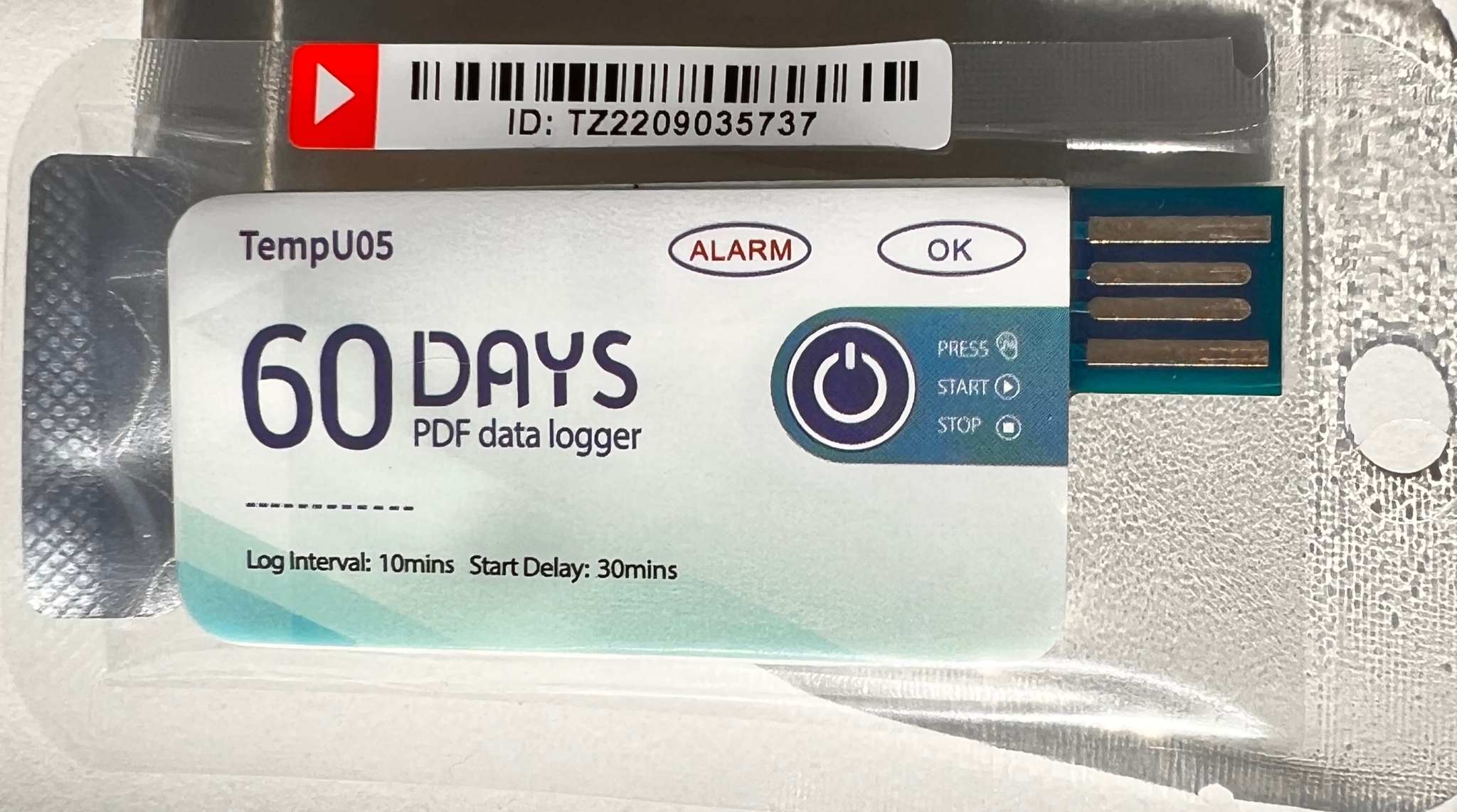 TZONE TEMPU05 TEK KULLANIMLIK PDF DATALOGGER